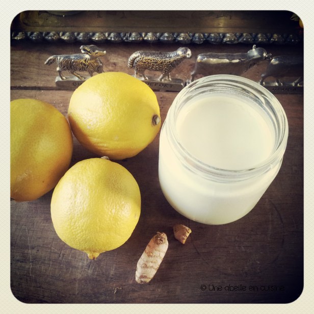 yaourt citron curcuma