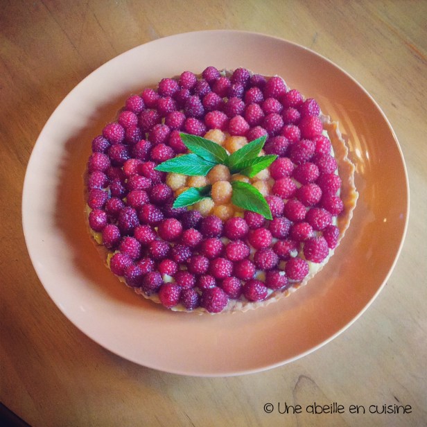 tartes aux 2 framboises