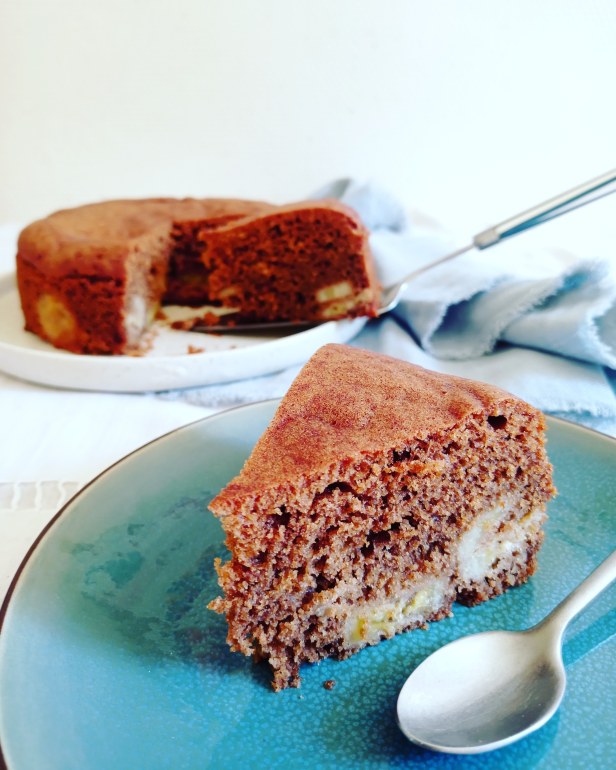 Cake banane épices miel