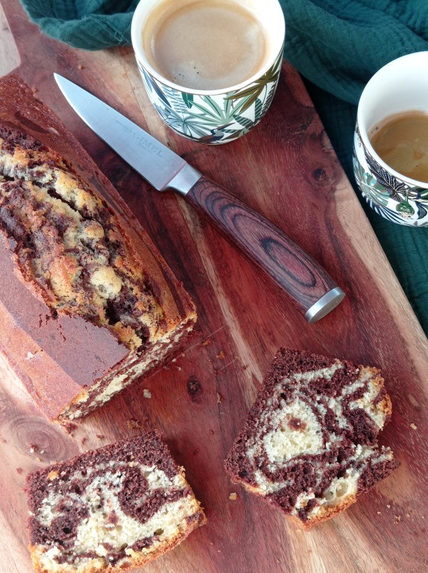 Cake marbré façon Christophe Felder