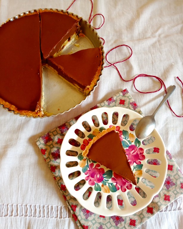 Tarte choco-banane