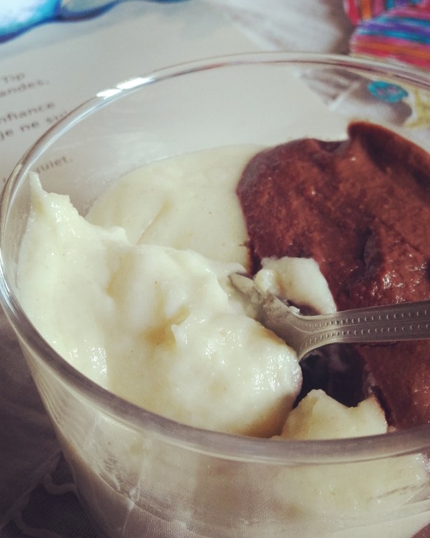 crème mic-mac vanille chocolat