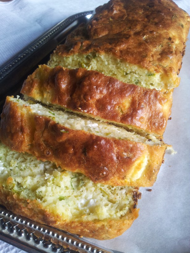 cake feta persil menthe