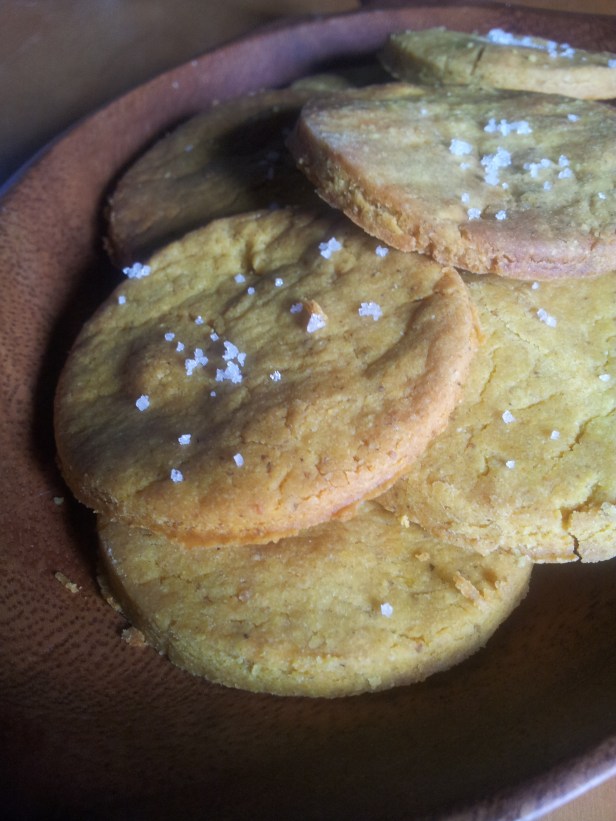 sablés mais cumin curcuma