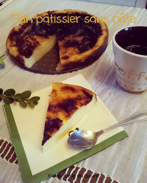 flan pâtissier sans pâte copie