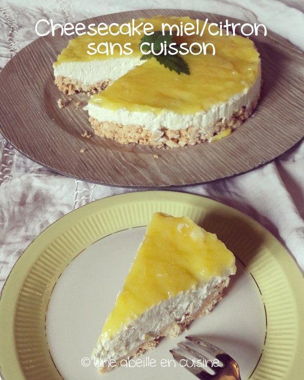 cheesecake miel citron copie