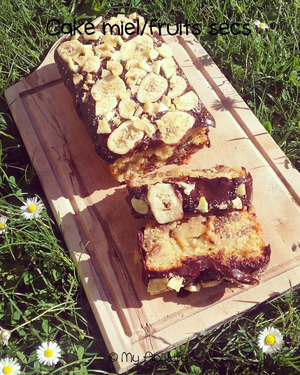 cake aux fruits secs et au miel
