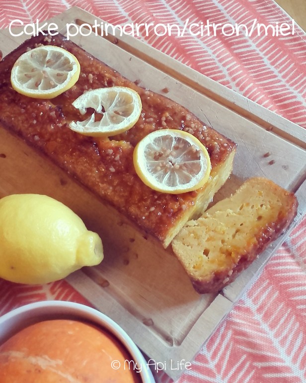 cake potimarron citron miel