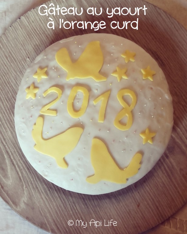 gâteau au yaourt à l'orange curd