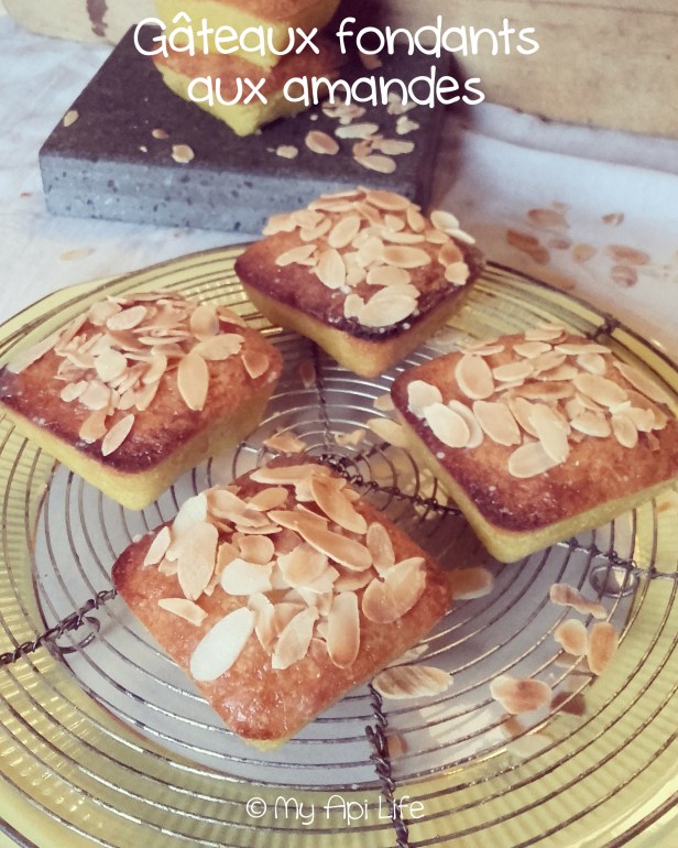 gâteaux fondants aux amandes