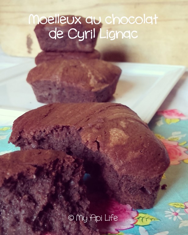 moelleux au chocolat Cyril Lignac