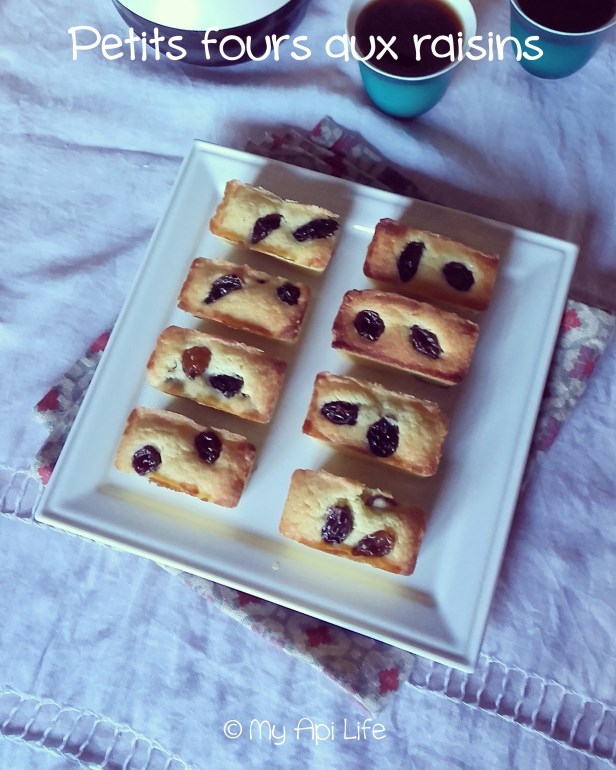 petits four aux raisins