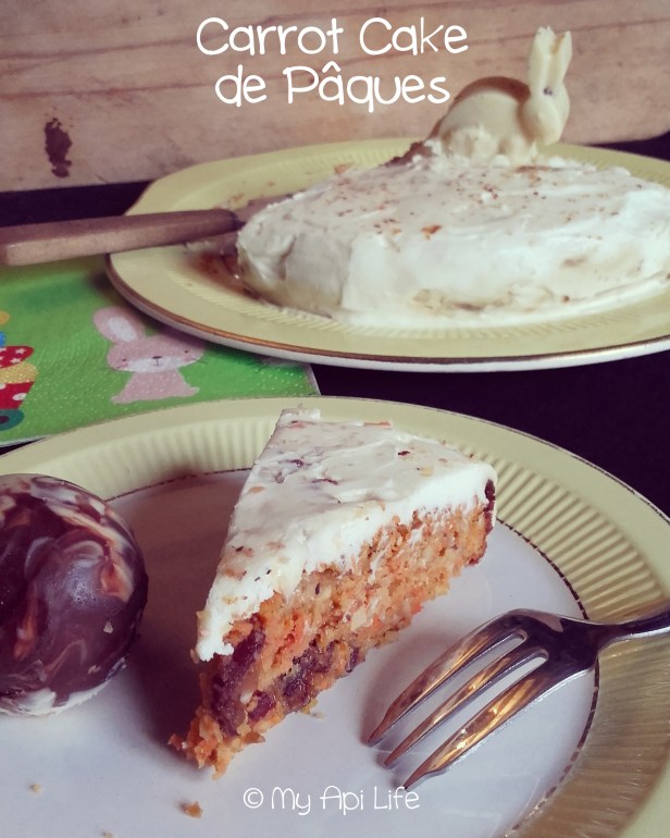 Carrot de cake de Pâques