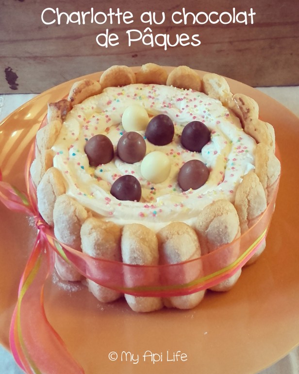 Charlotte au chocolat de Pâques