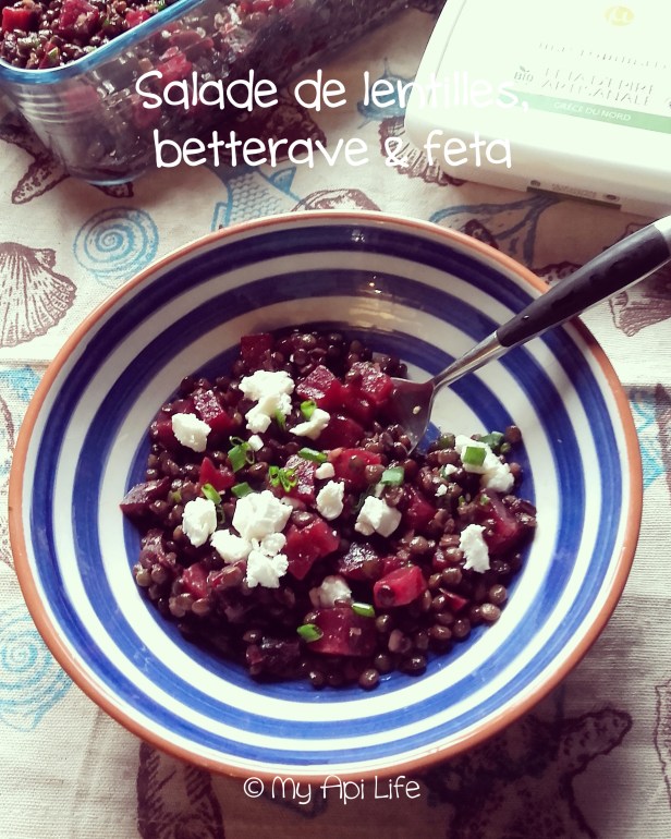 salade lentilles betterave feta
