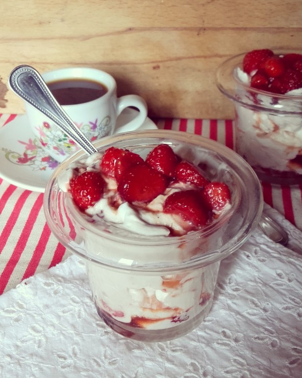 Eton mess aux fraises