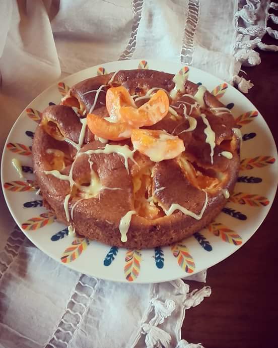 gâteau moelleux aux abricots et au mascarpone