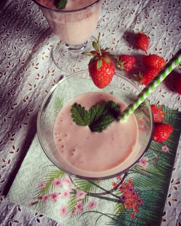Smoothie St Môret fraises