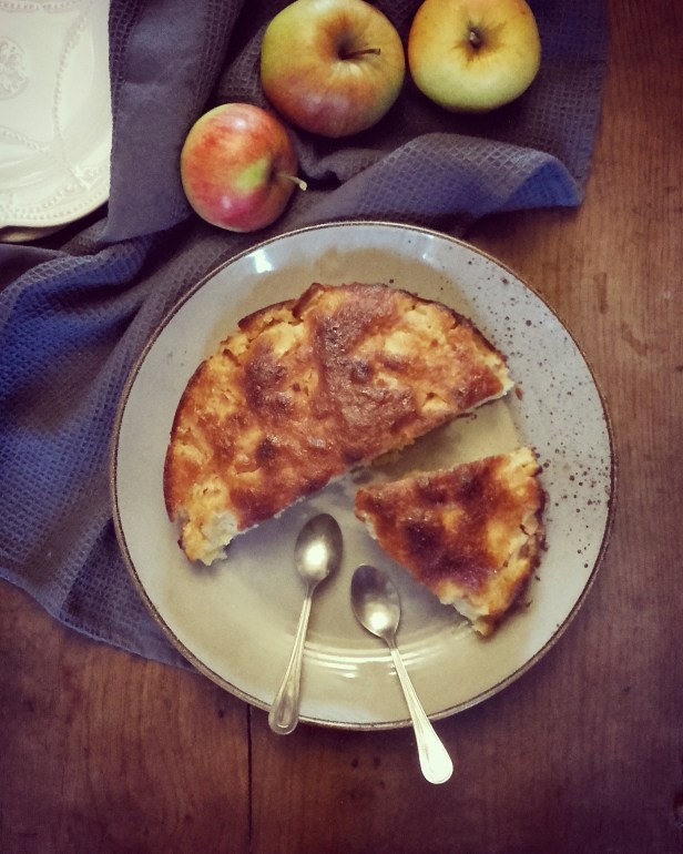 Gâteau au yaourt pomme amande