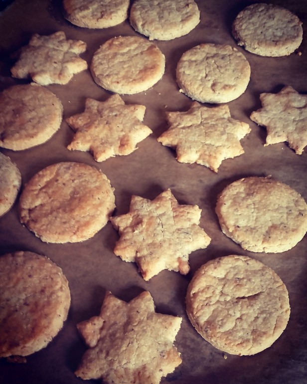 sablés apéritif parmesan/noisette