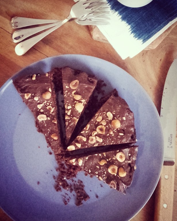 gâteau chocolat noisette sans gluten