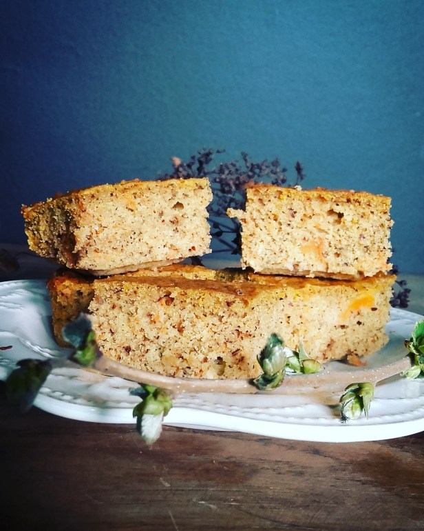 gâteaux à la courge musquée, à la noisette et aux épices