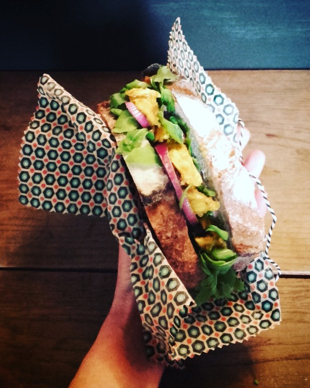 sandwich poulet curry au miel