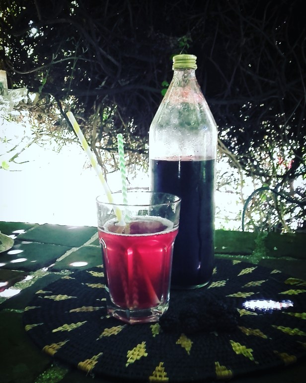 sirop de mûres maison