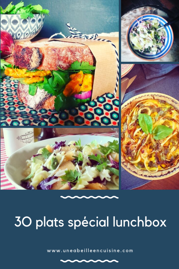 30 plats spécial lunchbox
