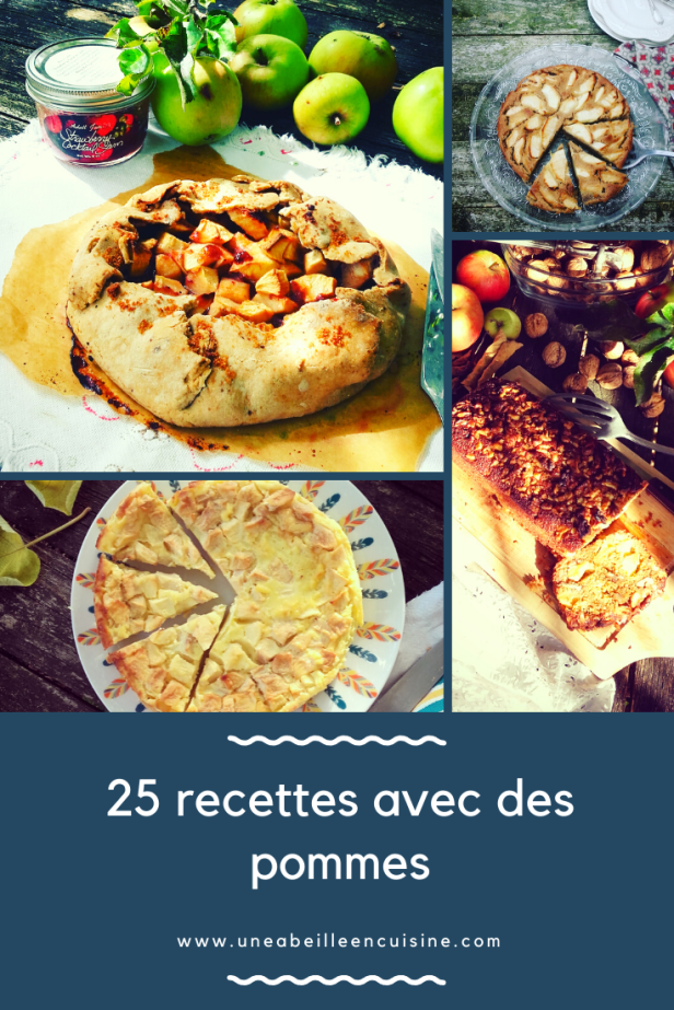 25 recettes avec des pommes