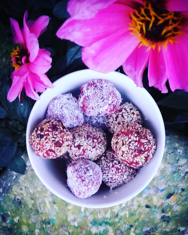energy balls à la betterave
