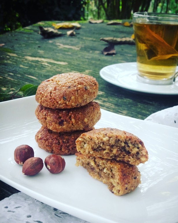 Cookies au sarrasin et à la noisette