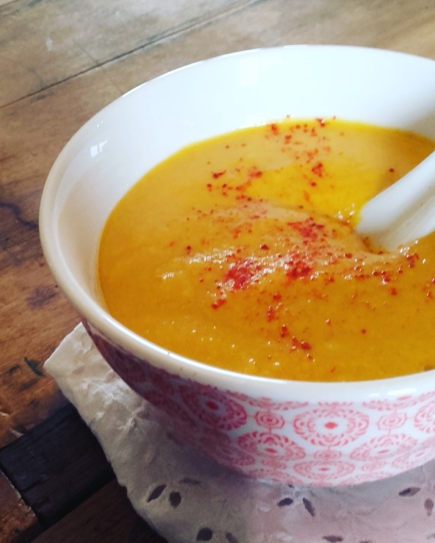 velouté de butternut curry coco