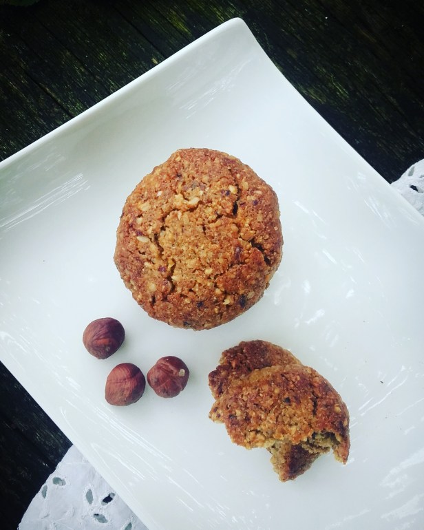 Cookies au sarrasin et à la noisette