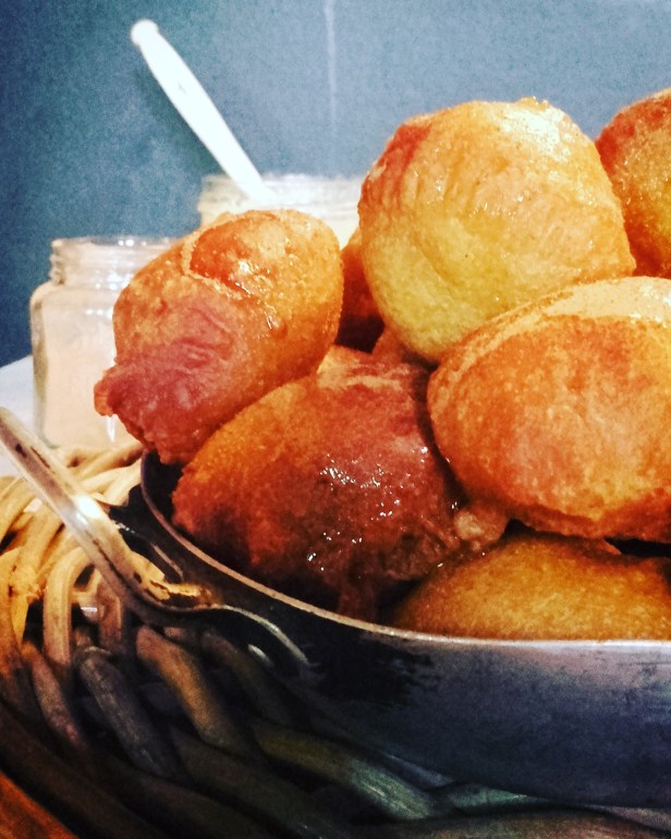 beignets miel cannelle pour Mardi Gras