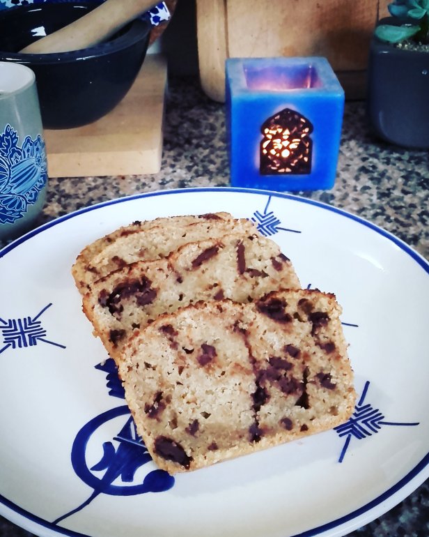 cake aux pépites de chocolat sans gluten