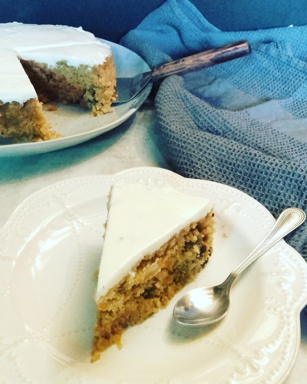 carrot cake sans gluten à la vapeur douce