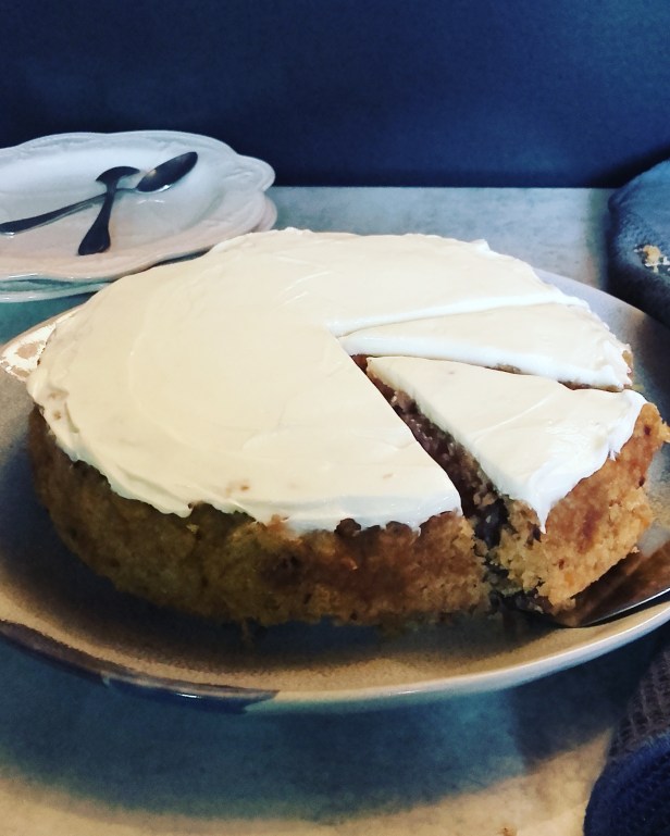 carrot cake sans gluten à la vapeur douce