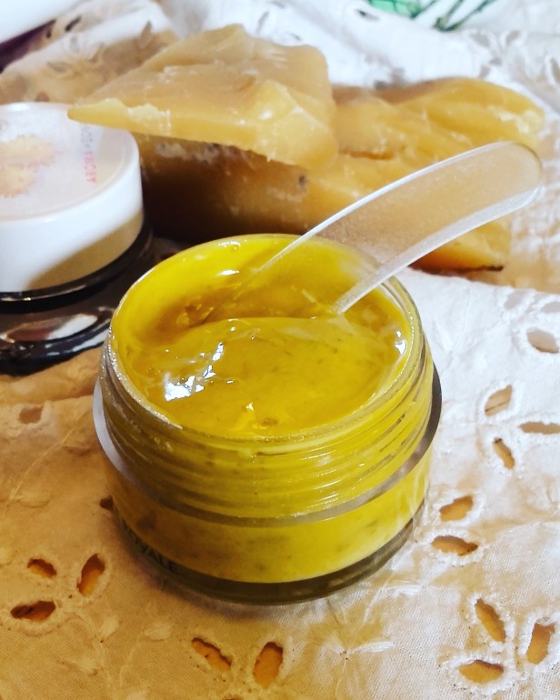 cosmétique maison: crème visage apaisante au calendula