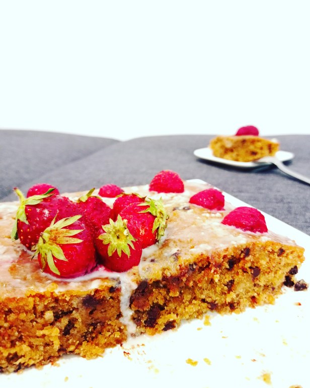 banana bread amande et pépites de chocolat