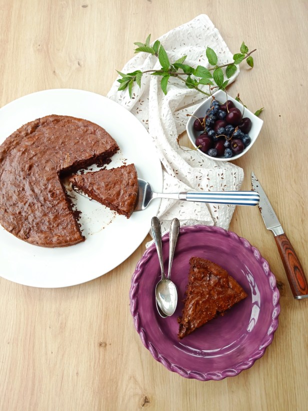 Gâteau fondant au chocolat et aux courgettes