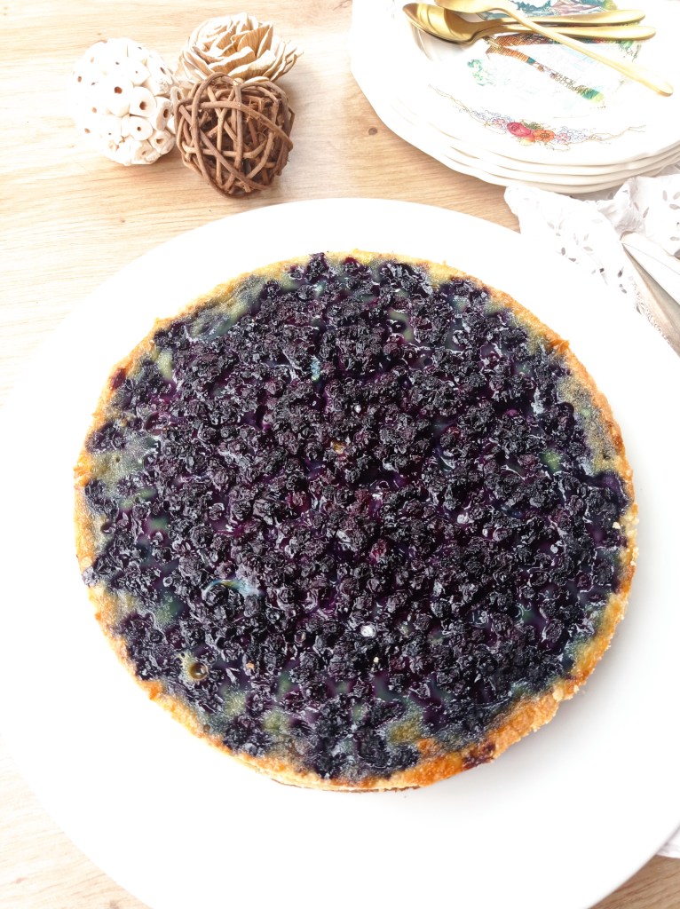 tarte aux myrtilles sauvages alsacienne