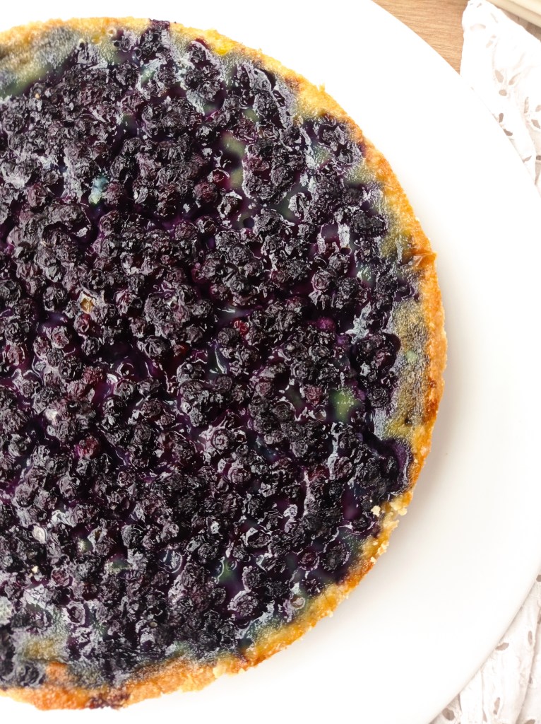 tarte aux myrtilles sauvages alsacienne