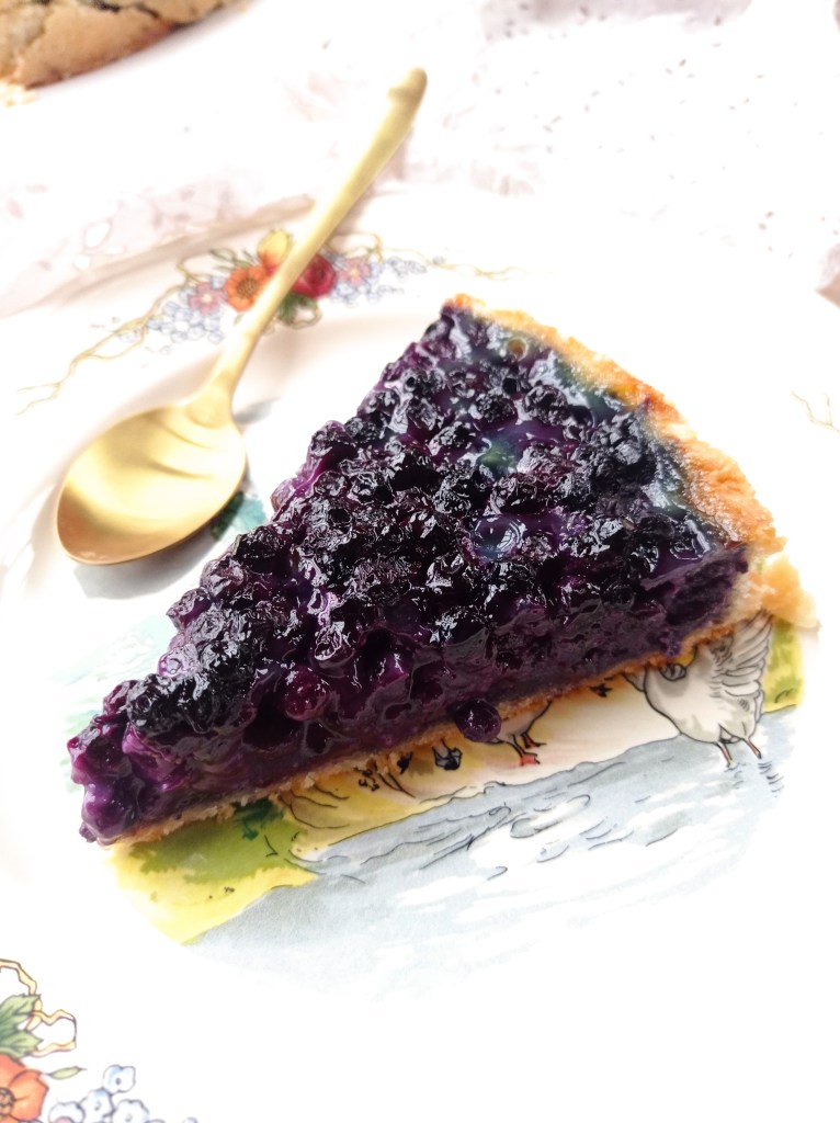 tarte aux myrtilles sauvages alsacienne