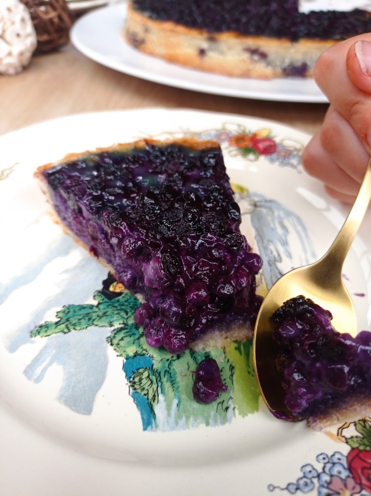 tarte aux myrtilles sauvages alsacienne