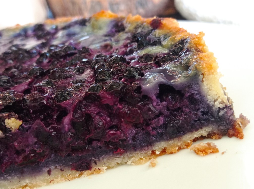 tarte aux myrtilles sauvages alsacienne
