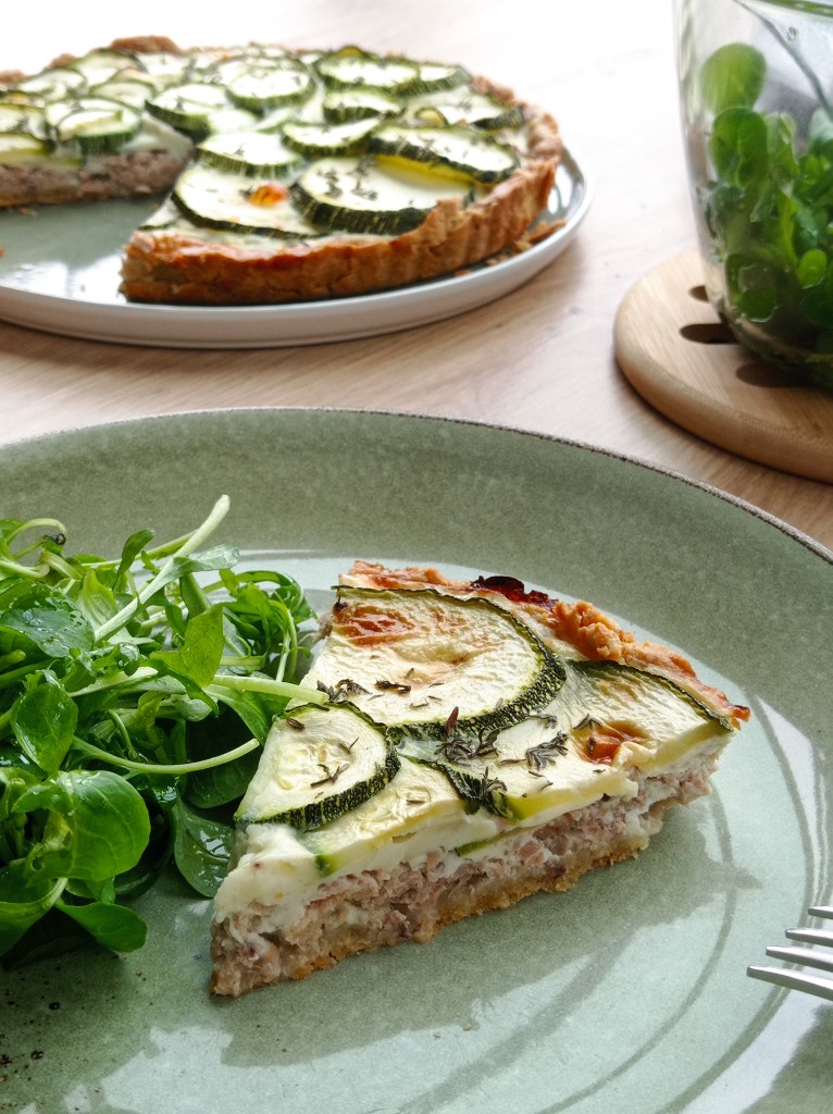 tarte thon courgette sans gluten ni lactose