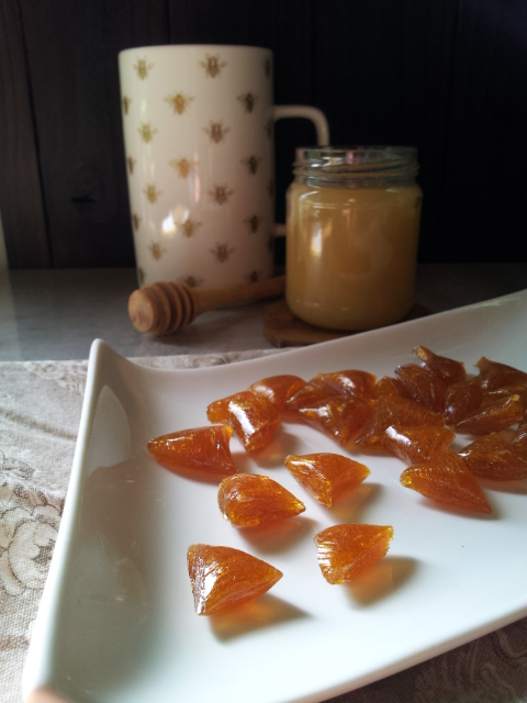 berlingots au miel et au citron