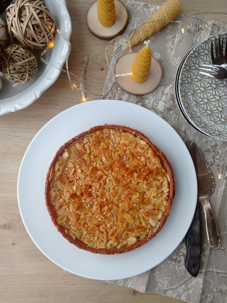 tarte miel amandes