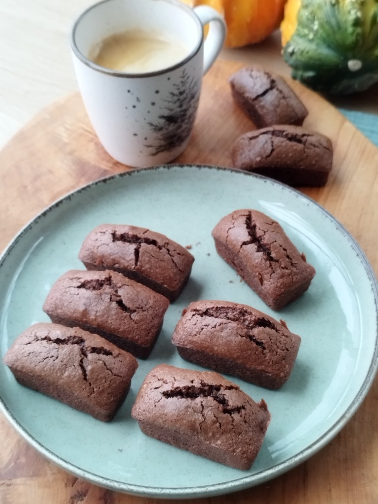 financiers au chocolat